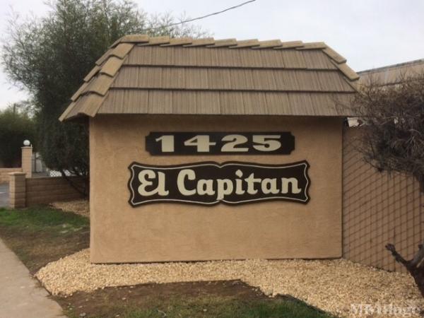 El Capitan Mobile Home Park large community swimming pool in El Cajon, CA - a key amenity for residents