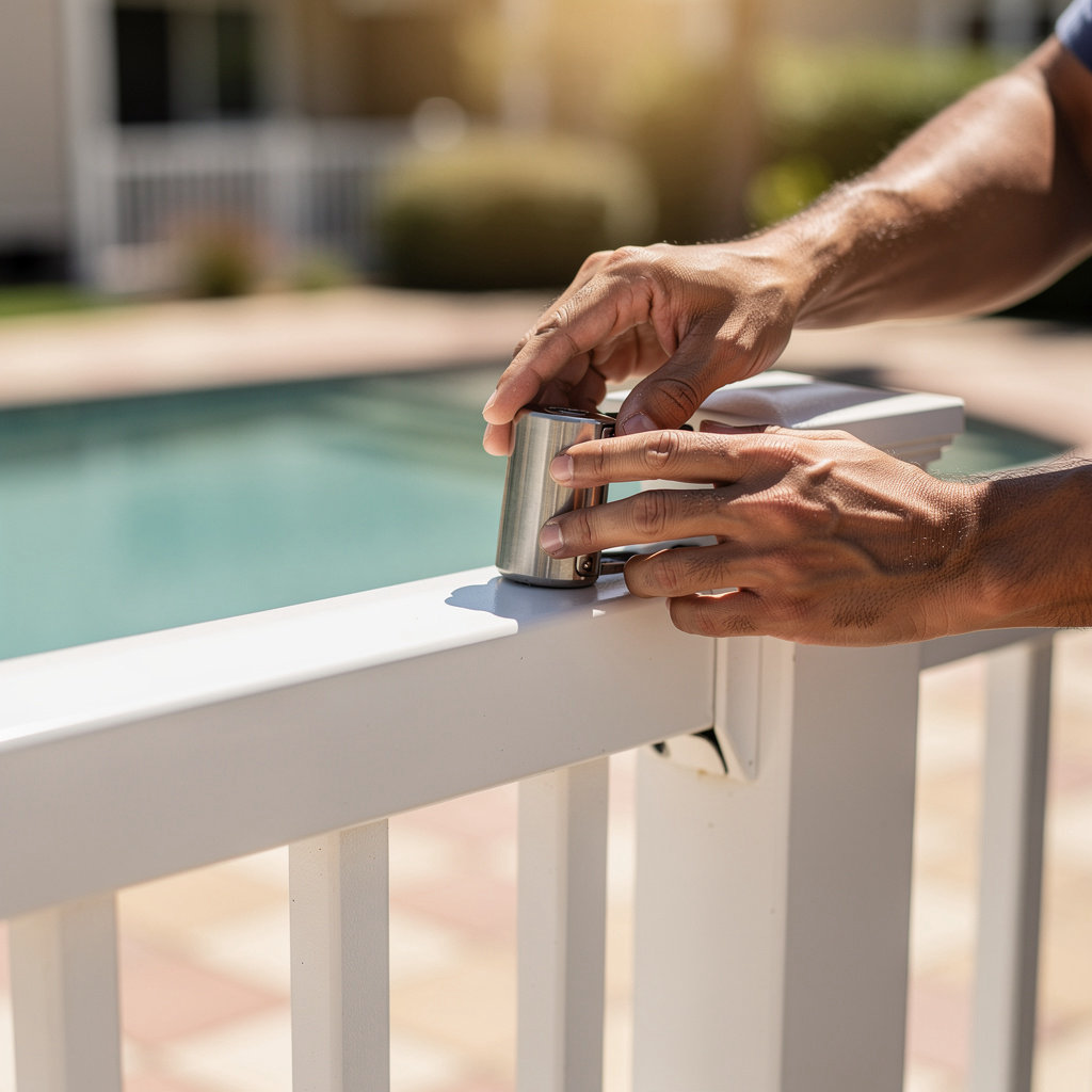El Capitan Mobile Home Park residents enjoying the large swimming pool and clubhouse amenities in El Cajon, CA
